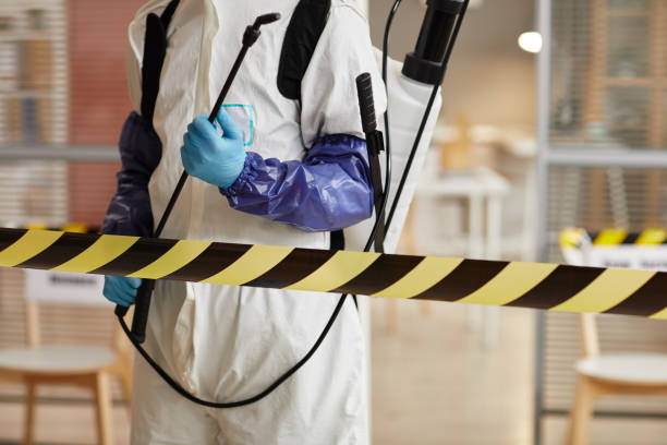 Professional Biohazard Cleanup technician working in Greenville, WI
